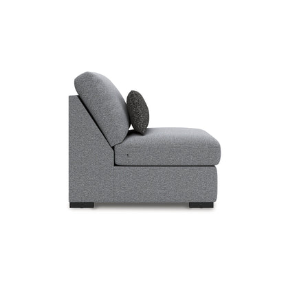 Signature Design by Ashley Bealton Gray 3-Piece Sectional - 140 W x 44 D x 41 H