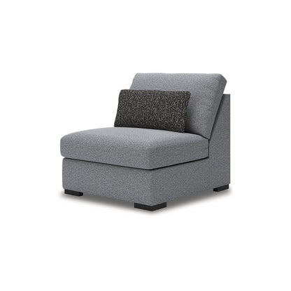 Signature Design by Ashley Bealton Gray 3-Piece Sectional - 140 W x 44 D x 41 H
