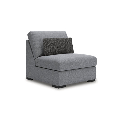 Signature Design by Ashley Bealton Gray 3-Piece Sectional - 140 W x 44 D x 41 H