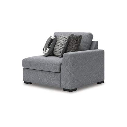 Signature Design by Ashley Bealton Gray 3-Piece Sectional - 140 W x 44 D x 41 H
