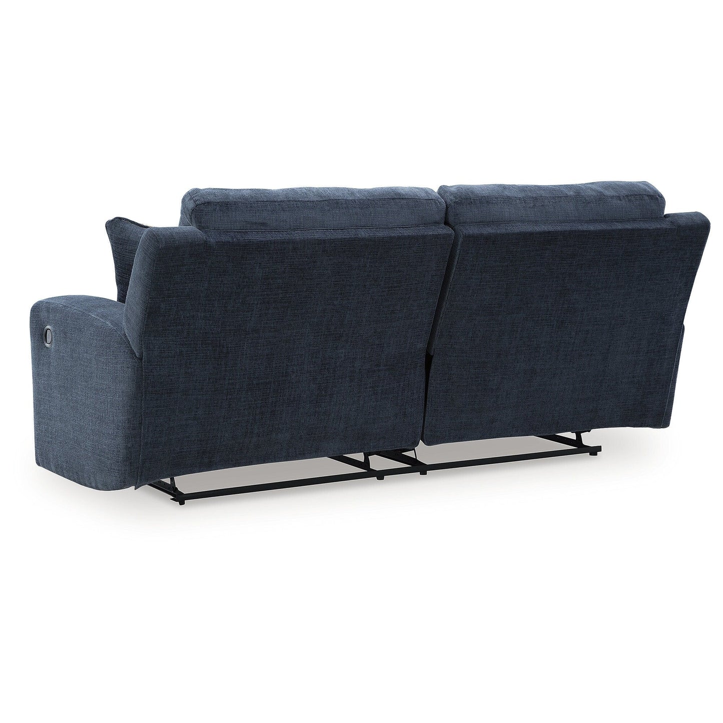 Signature Design by Ashley Danum Blue Reclining Sofa - 87 W x 40 D x 41 H
