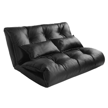 Nestfair Sofa Bed Adjustable Folding Futon with 2-Pillows