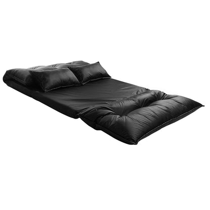 Nestfair Sofa Bed Adjustable Folding Futon with 2-Pillows