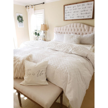 Stone Cottage Mosaic Cotton Duvet Cover Set