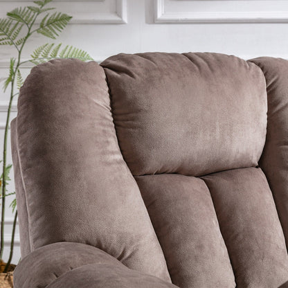 Oversized Power Assist Lift Recliner Chair With Massage and Heating with 2 Concealed Cup Holders for Elderly