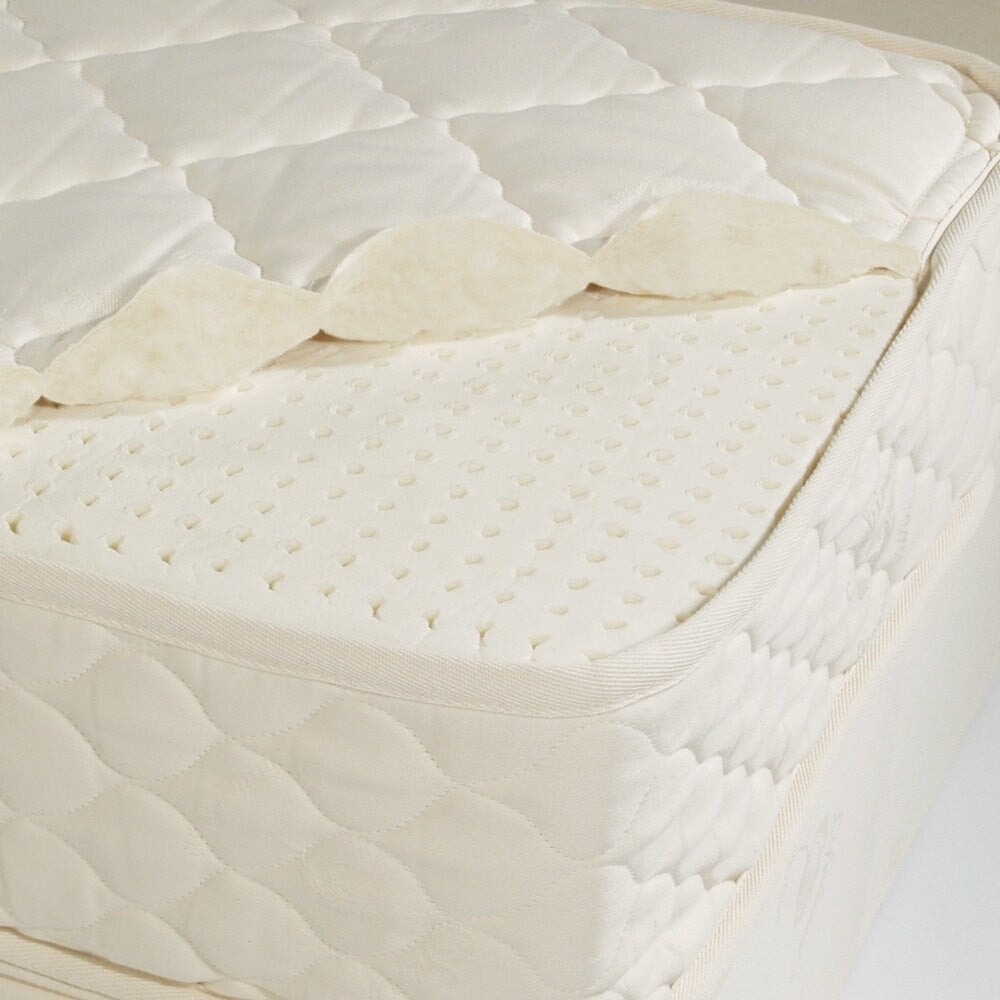 Lifekind Euro 7-inch Certified Organic Latex Mattress - Full / Medium