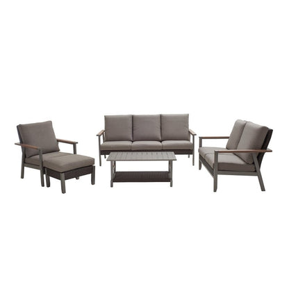 Patio Festival Thermal Transfer 5-Piece Outdoor Conversation Set