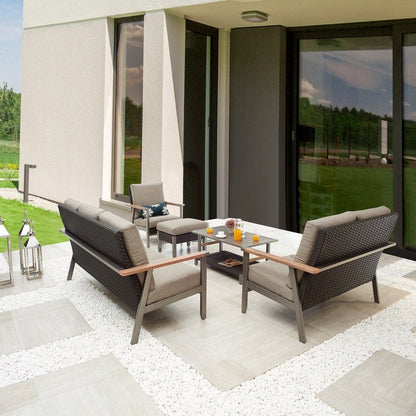 Patio Festival Thermal Transfer 5-Piece Outdoor Conversation Set