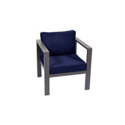 Lakeview Aluminum Outdoor Conversation Seating Set (4-Piece)