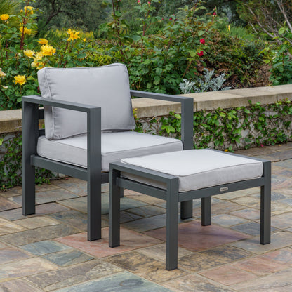Lakeview Aluminum Outdoor Bistro Seating Set (5-Piece)