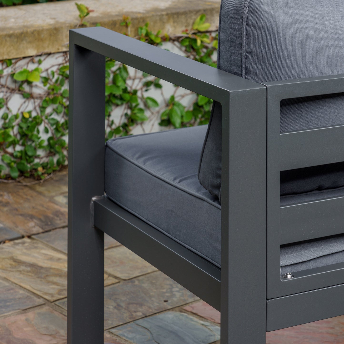 Lakeview Aluminum Outdoor Bistro Seating Set (5-Piece)