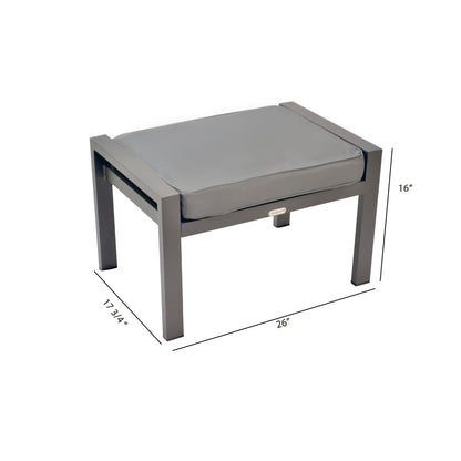 Lakeview Aluminum Outdoor Bistro Seating Set (5-Piece)