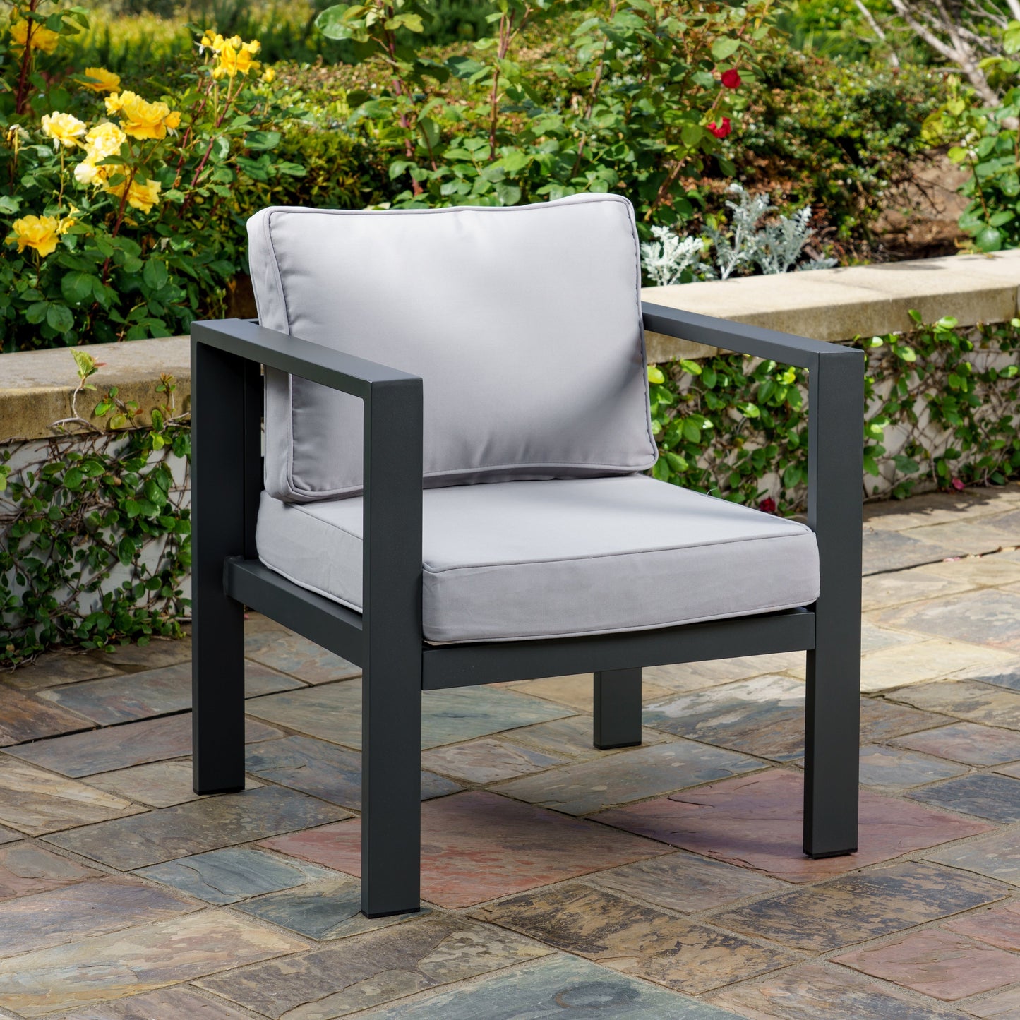 Lakeview Aluminum Outdoor Bistro Seating Set (5-Piece)