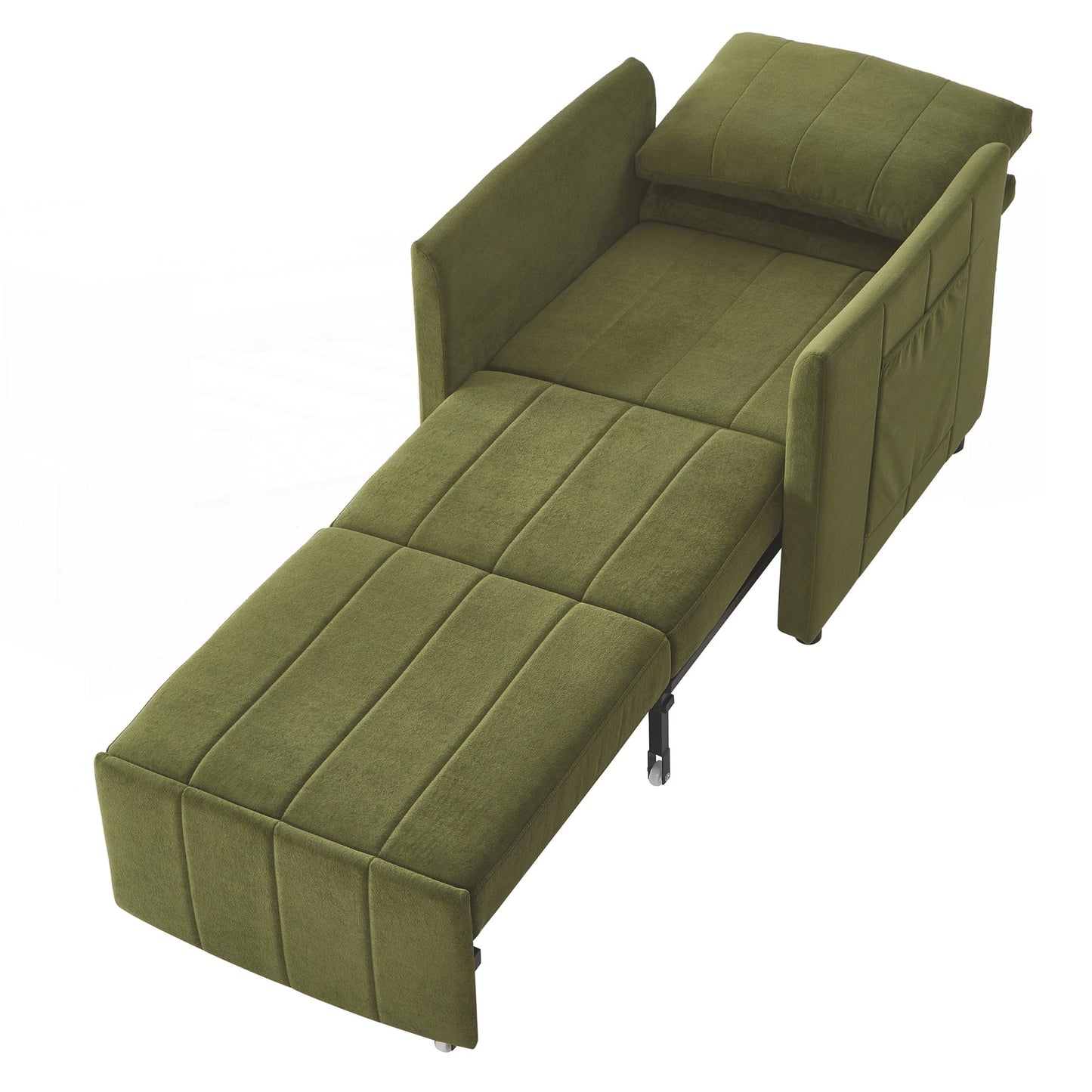 Upholstered Convertible Sleeper Sofa