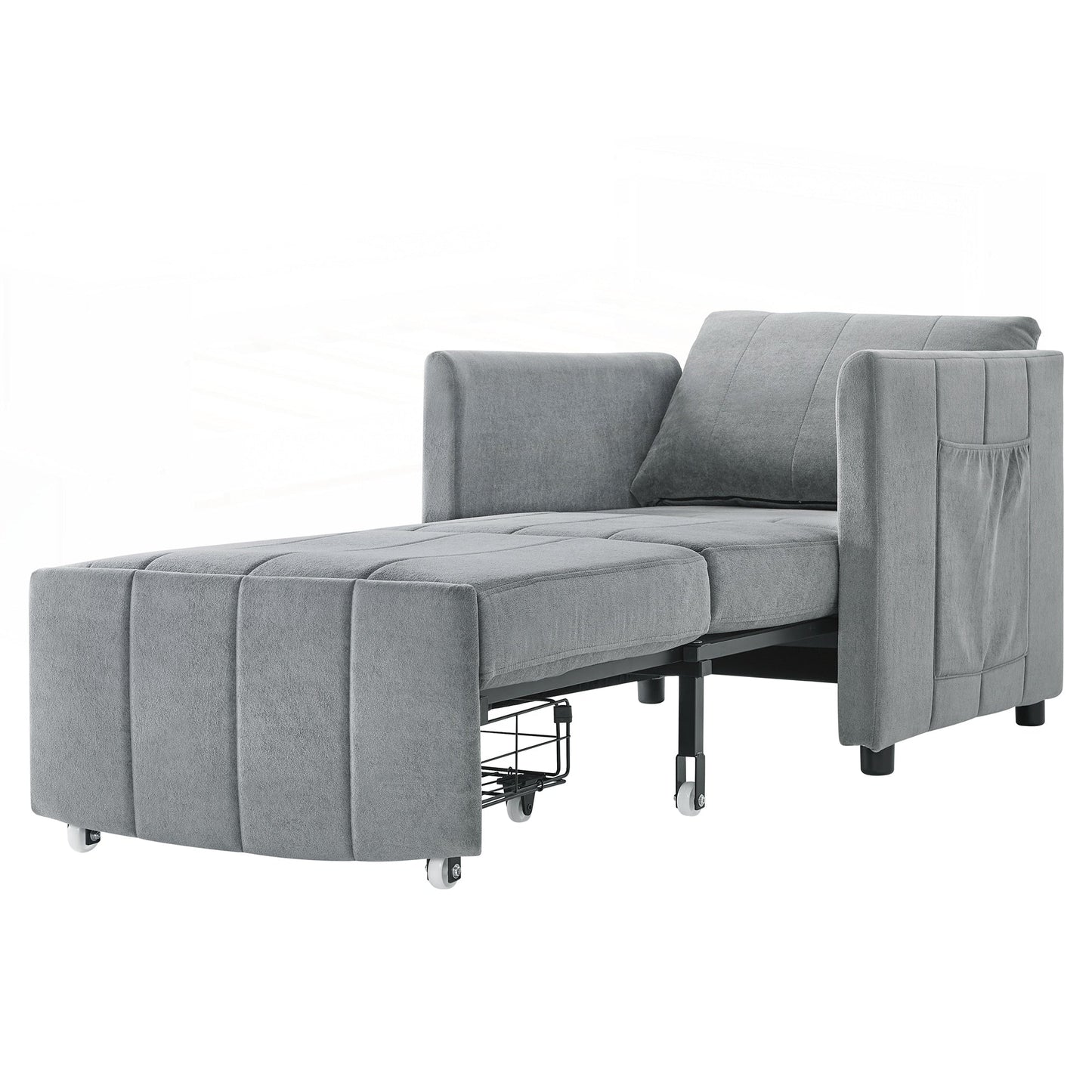 Upholstered Convertible Sleeper Sofa