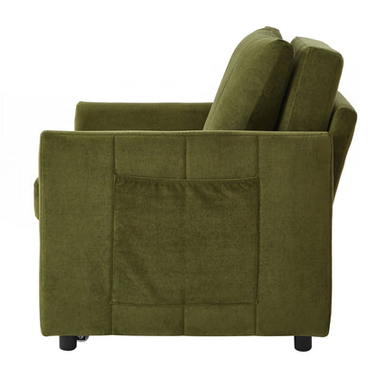 Upholstered Convertible Sleeper Sofa