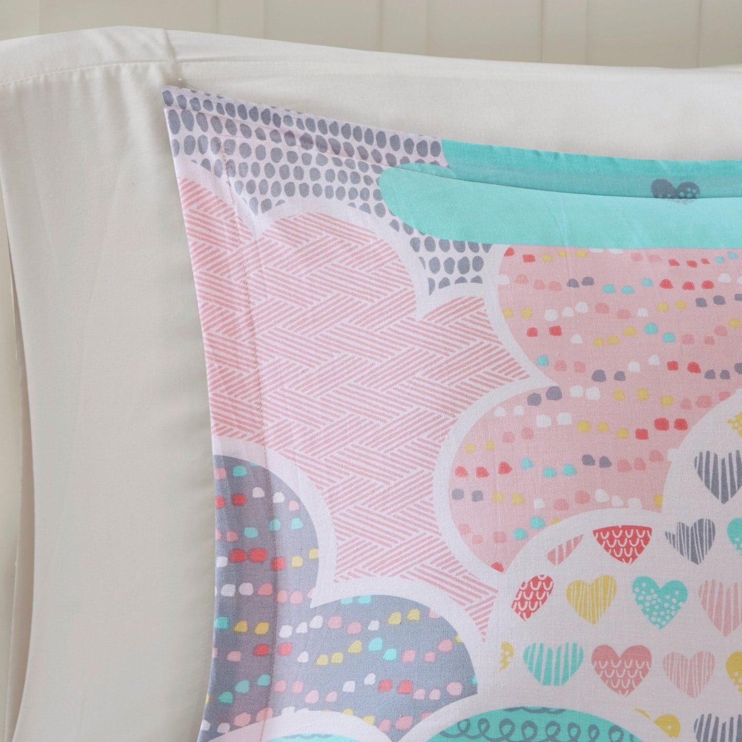 Intelligent Design Kids Bliss Pink Cotton Printed 5-piece Comforter Set