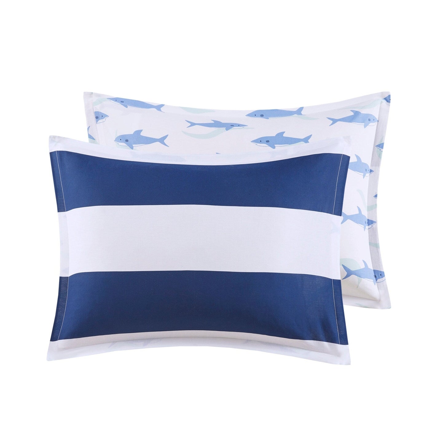 Intelligent Design Kids Dakota Cotton Cabana Stripe Reversible Comforter Set