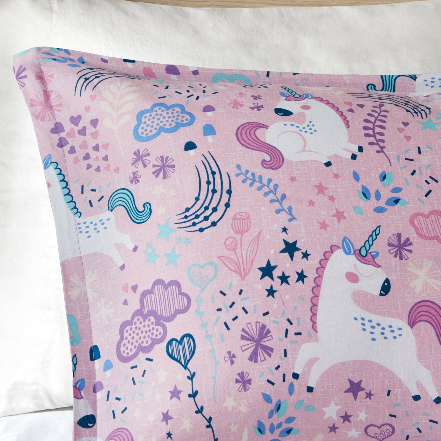 Intelligent Design Kids Ella Unicorn Cotton Comforter Set