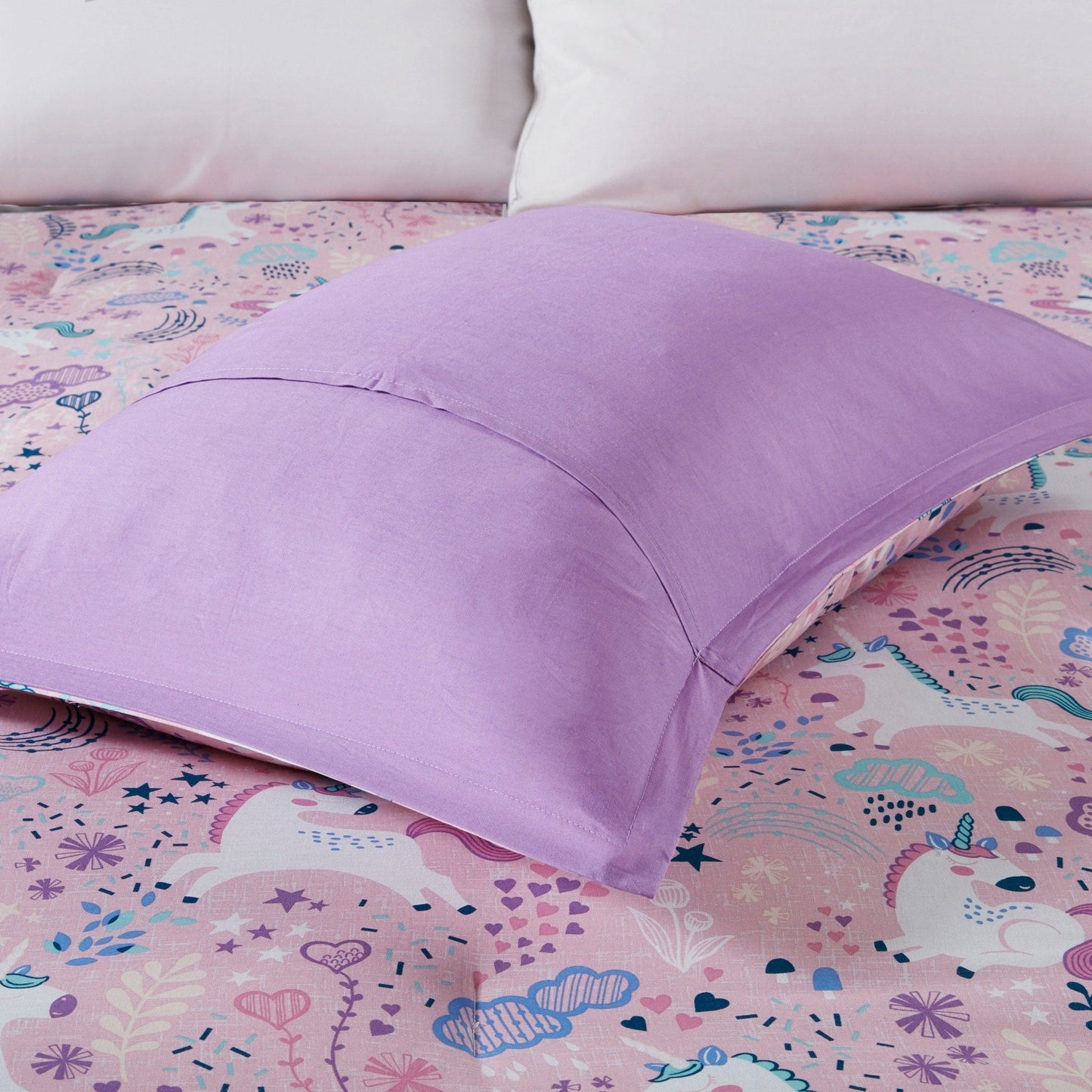 Intelligent Design Kids Ella Unicorn Cotton Comforter Set