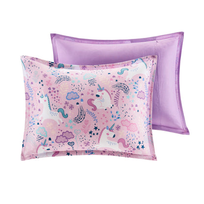 Intelligent Design Kids Ella Unicorn Cotton Comforter Set