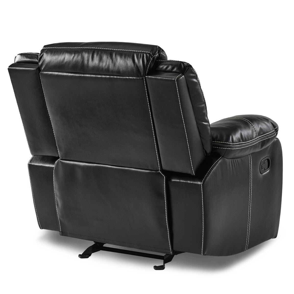 Valina Black Glider Reclining Chair