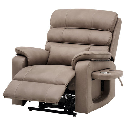 Velvet Power Lift Recliner, Dual-Motor, Heat, Massage & Wireless Charger