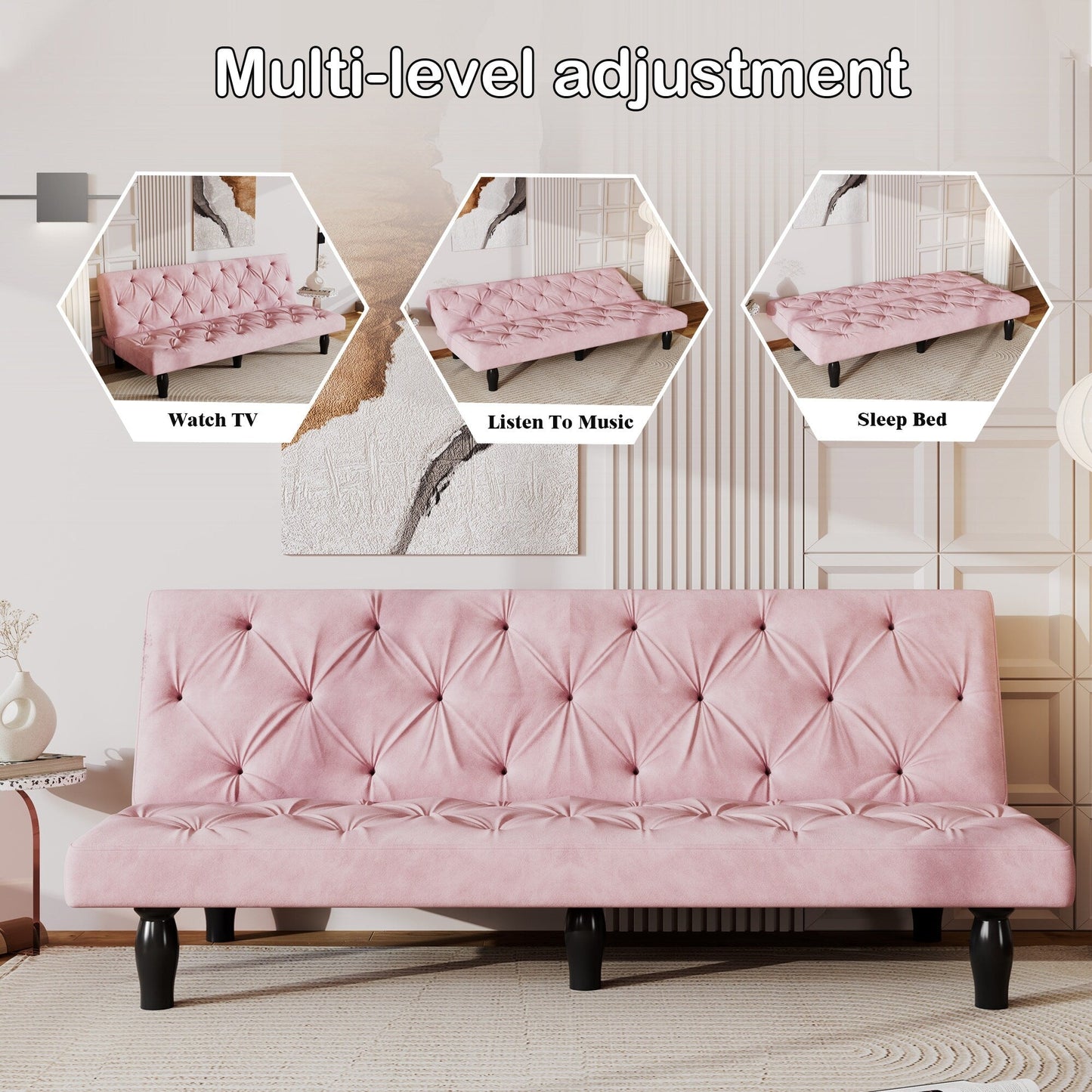 Velvet Sofa Bed