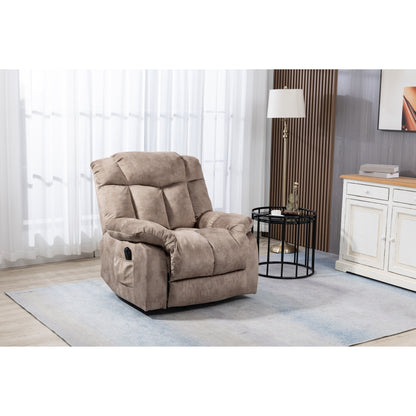 Velvet Upholstered Power Lift Recliner for Elderly with Remote Control and Side Storage Pockets