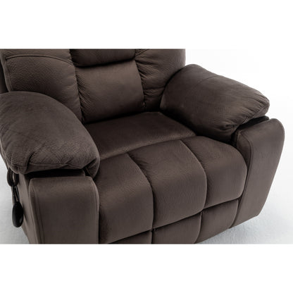 Velvet Wide Power Lift Recliner Chair with Heat, Massage, and Silent OKIN Motor