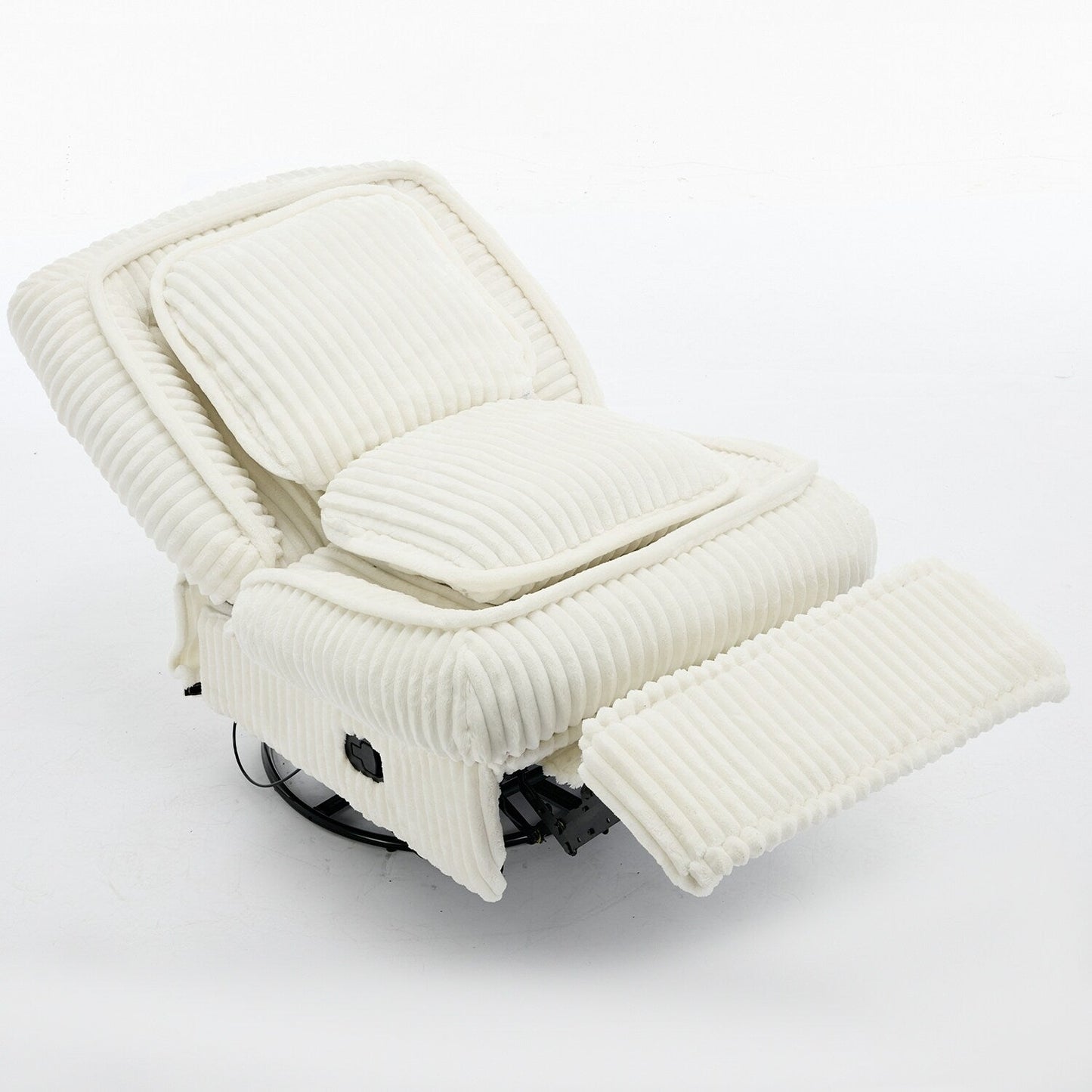 Versatile Corduroy Recliner Sofa for Relaxation and Comfort