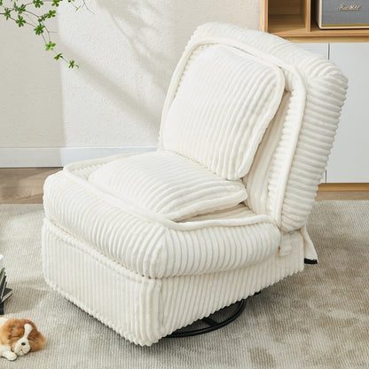 Versatile Corduroy Recliner Sofa for Relaxation and Comfort