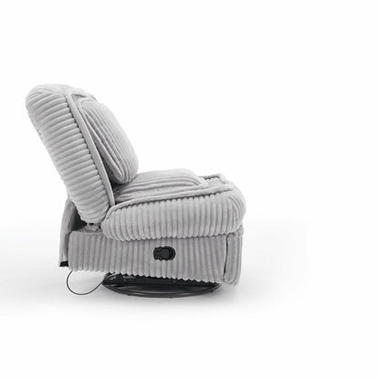 Versatile Corduroy Recliner Sofa for Relaxation and Comfort