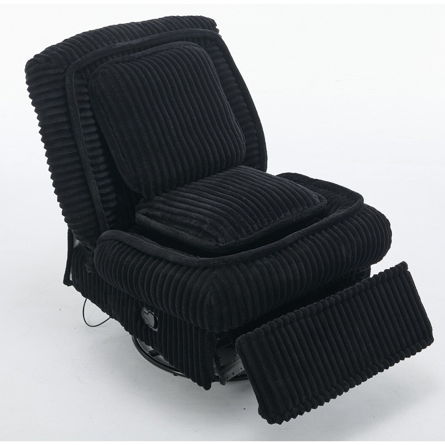Versatile Corduroy Recliner Sofa for Relaxation and Comfort