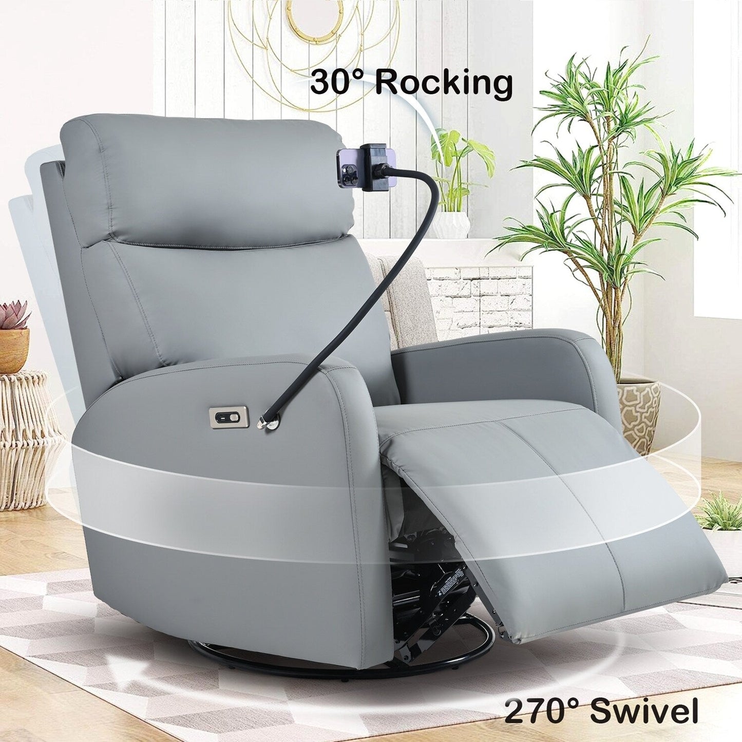 Versatile Electric Recliner Chair with Multiple Functions