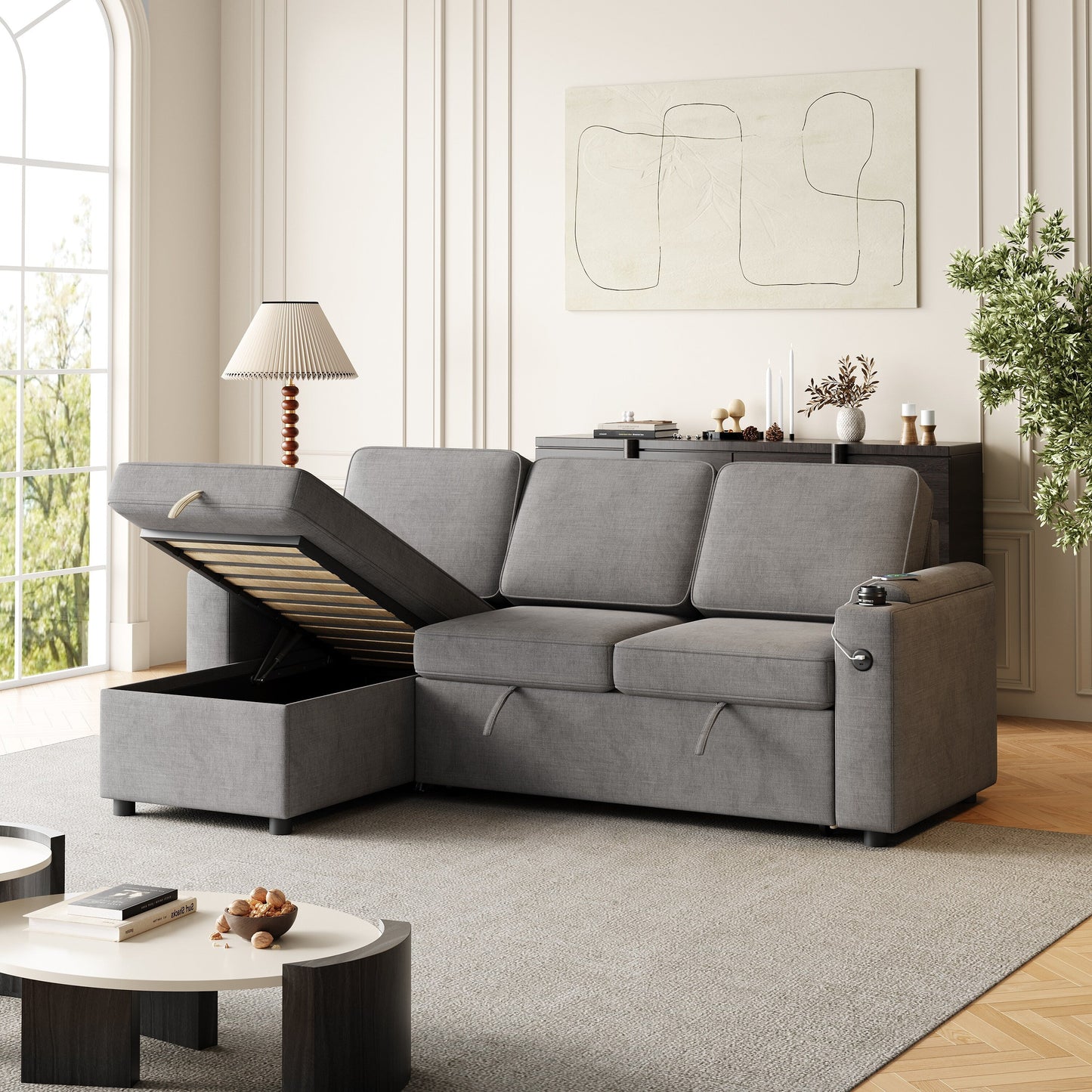 Versatile Sofa Bed - Ideal for Living Rooms and Guest Bedrooms