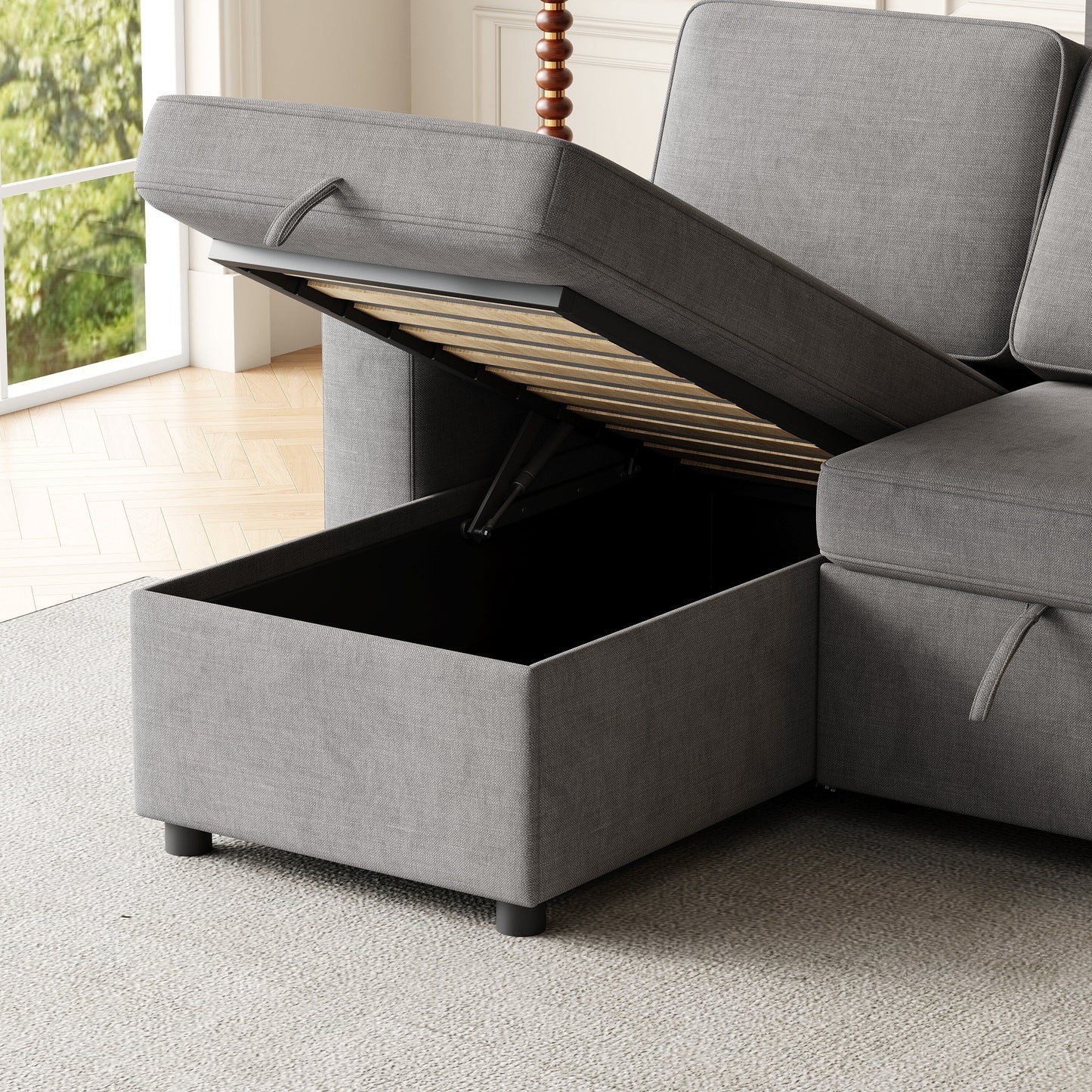 Versatile Sofa Bed - Ideal for Living Rooms and Guest Bedrooms