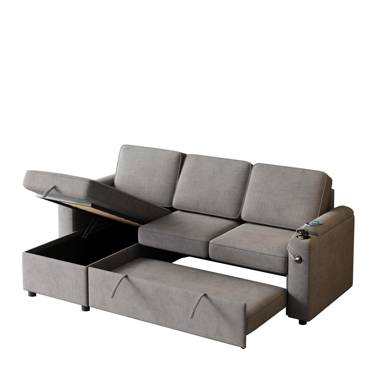 Versatile Sofa Bed - Ideal for Living Rooms and Guest Bedrooms