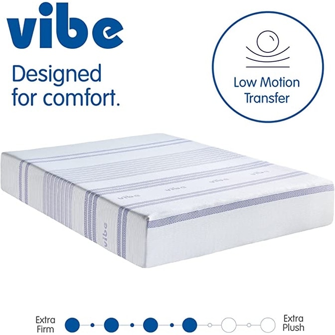Vibe Gel Memory Foam 12 Mattress CertiPUR US Certified Bed in a Box