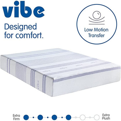 Vibe Gel Memory Foam 12 Mattress CertiPUR US Certified Bed in a Box