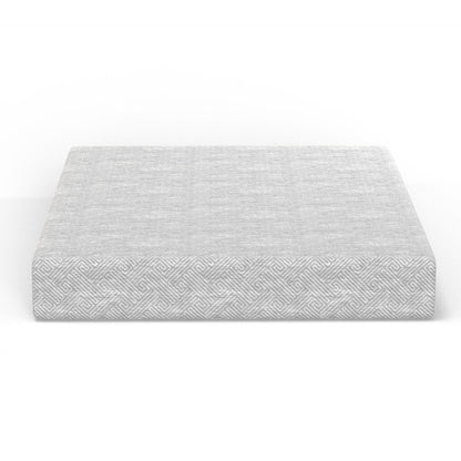 Vibe Heather Grey 8 Gel Memory Foam Mattress in a Box, Ultra Small Package