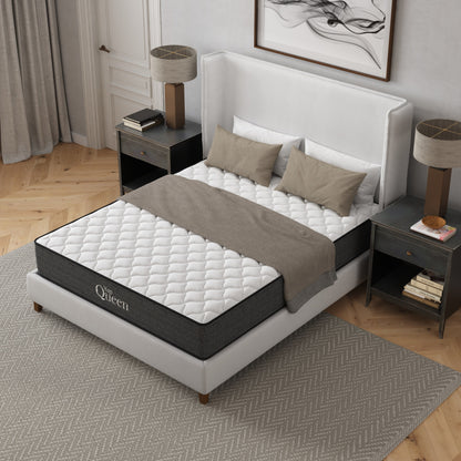 Victoria 10 Inch Twin Cooling Gel Hybrid Mattress, CertiPUR-US Certified