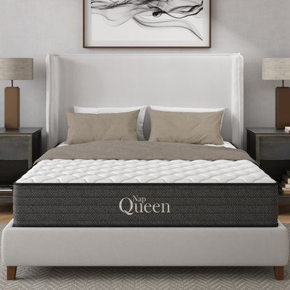 Victoria 10 Inch Twin Cooling Gel Hybrid Mattress, CertiPUR-US Certified