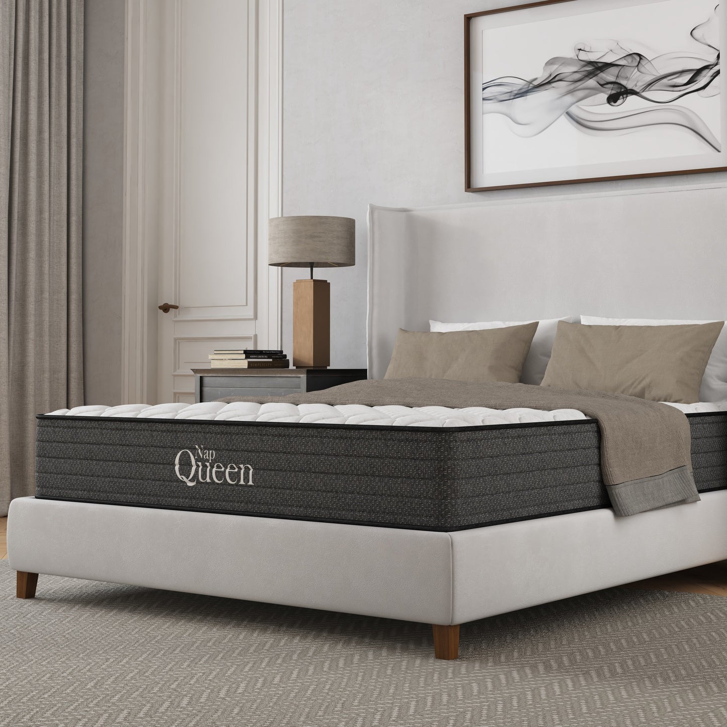 Victoria 12 Inch Full Cooling Gel Hybrid Mattress, CertiPUR-US Certified