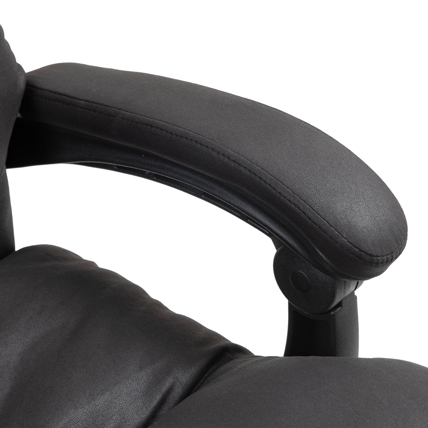 Vinsetto Microfibre Vibration Heated Reclining Massage Office Chair