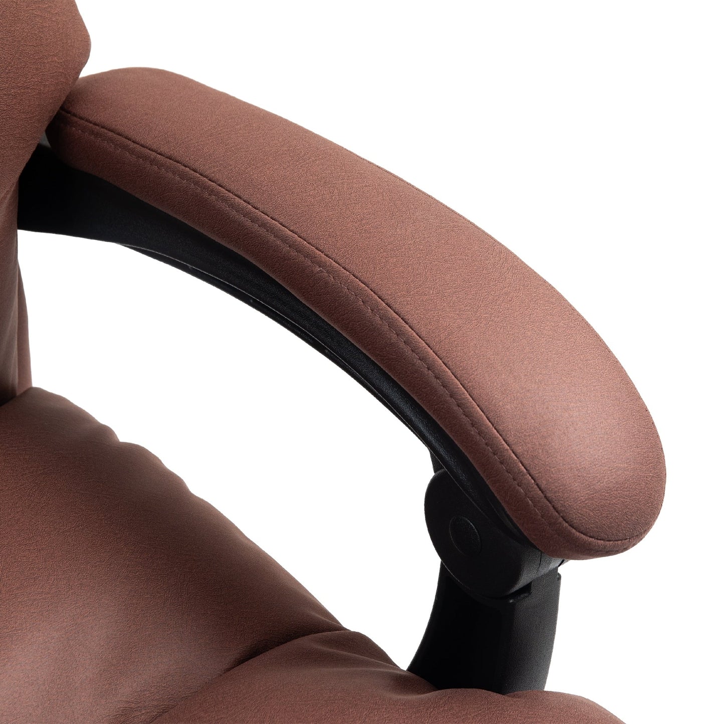 Vinsetto Microfibre Vibration Heated Reclining Massage Office Chair
