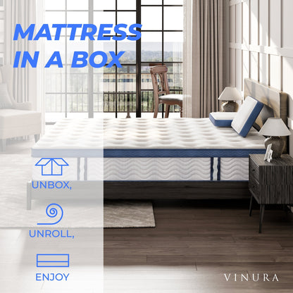 Mattress - Memory Foam Fabric 12 Inch