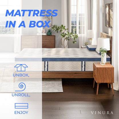 Mattress - Memory Foam Fabric 12 Inch
