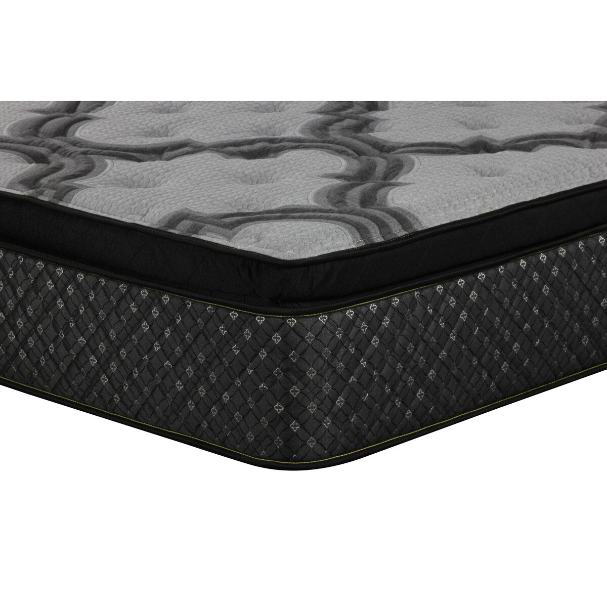 Vonna Grey and Black 15.5 Eastern King Mattress