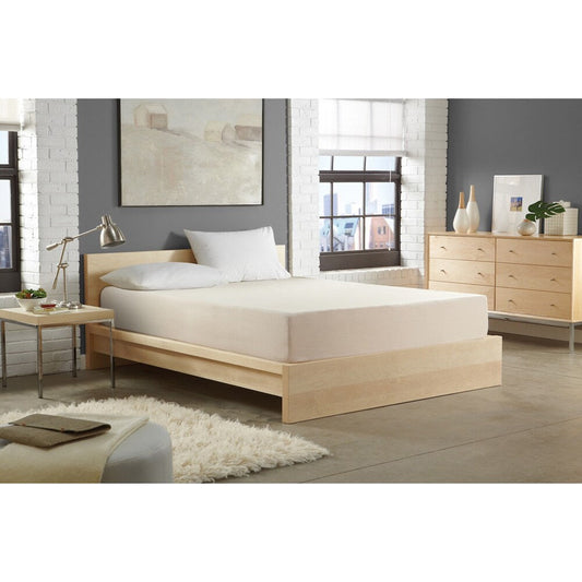 WHITE by Sarah Peyton 8-inch Convection Cooled Plush Support Queen-size Memory Foam Mattress